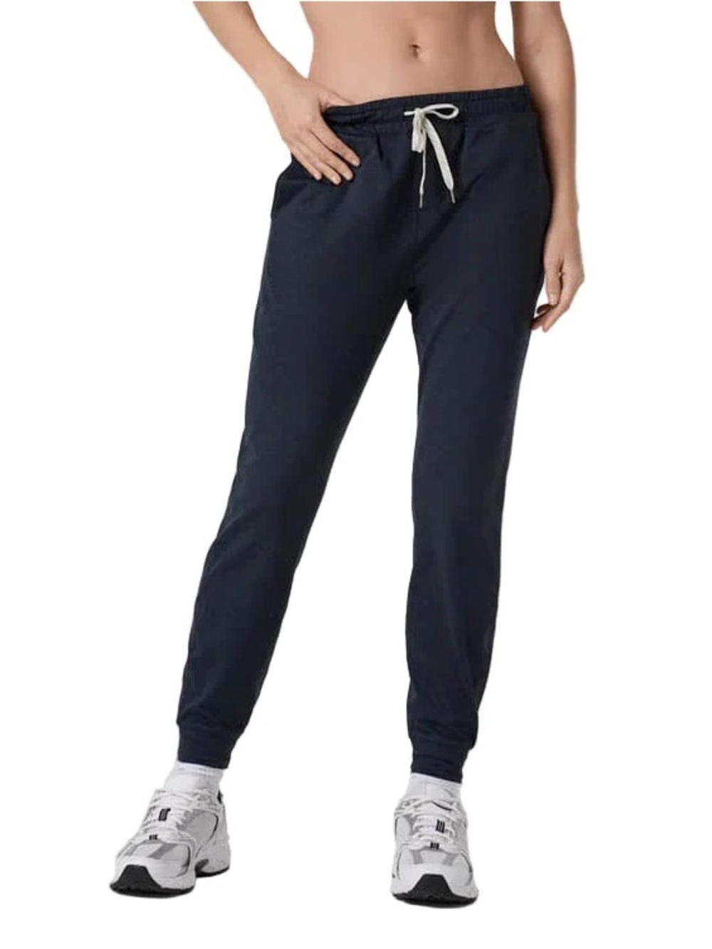 Vuori Heather Midnight Heather Navy Women's Performance Joggers L LONG VW303-L